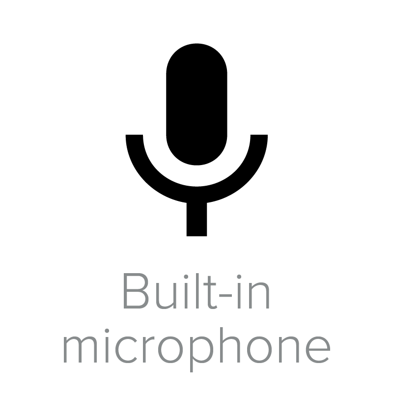 Built-in microphone